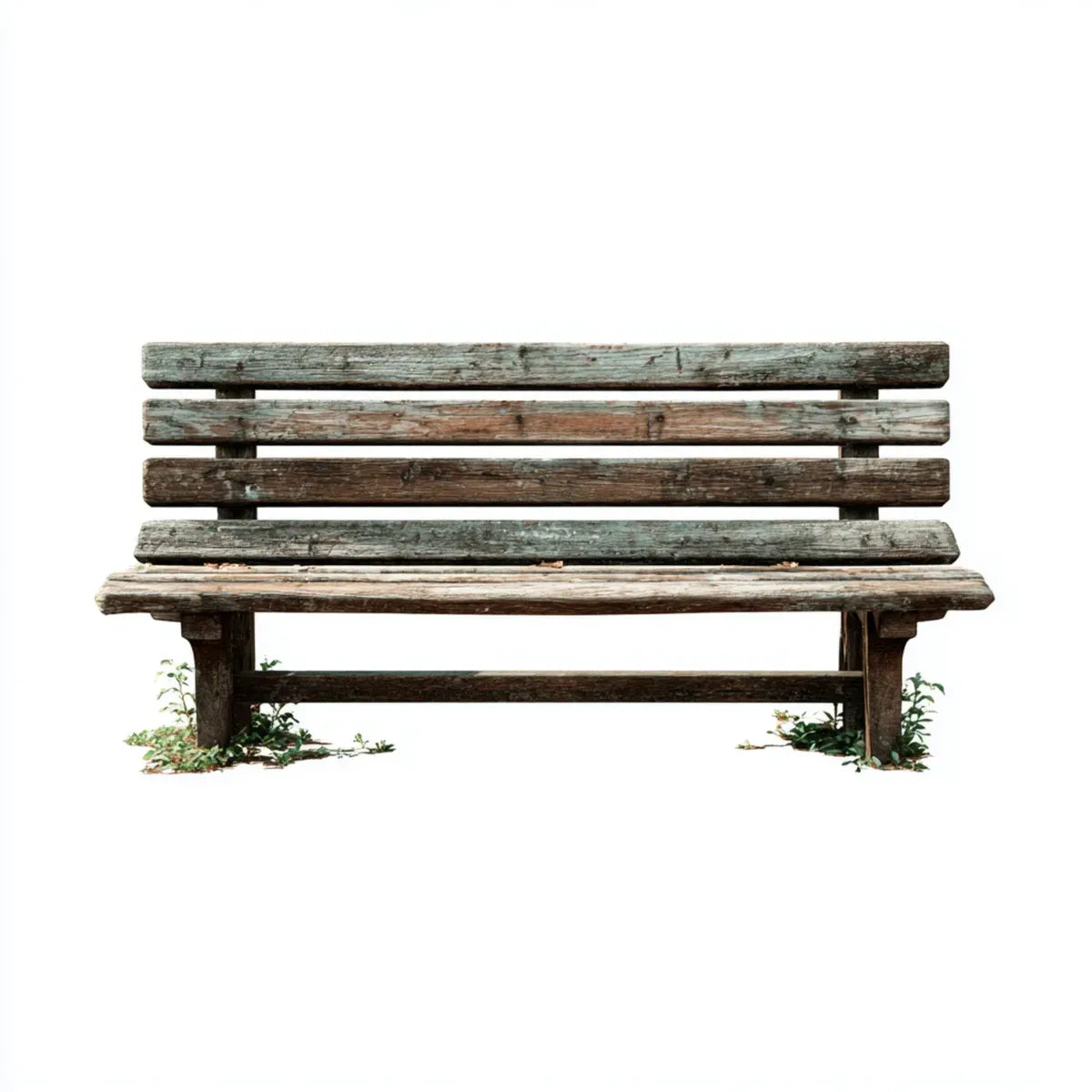 Banc de jardin 3 places brun et vert en bois massif rectangulaire 150 x 60 x 85 cm